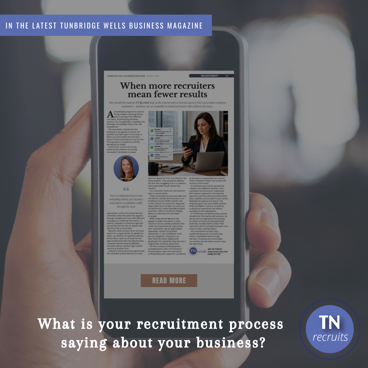 When More Recruiters Mean Fewer Results